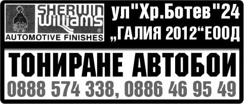 ГАЛИЯ 2012 - Ремонт, сервизни и други услуги на моторни превозни средства; счетоводни и данъчни консултации, офор…