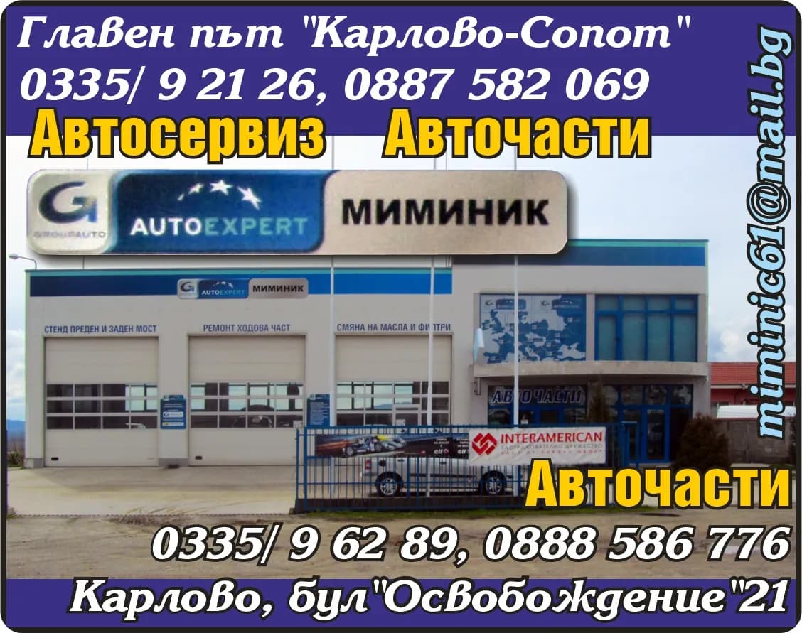 МИМИНИК - МН - МИМИНИК. AUTOEXPERT. Авточасти. Автосервиз. Авточасти