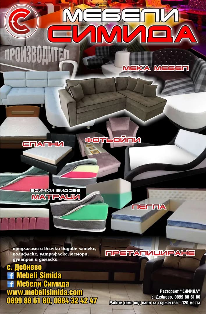 СИМИДА-2016 - ПРОИЗВОДСТВО НА МЕБЕЛИ, КАКТО И ВСЯКАКВА ДРУГА ДЕЙНОСТ, КОЯТО НЕ Е ЗАБРАНЕНА ОТ ЗАКОНА, И КОЯТО ПО С…