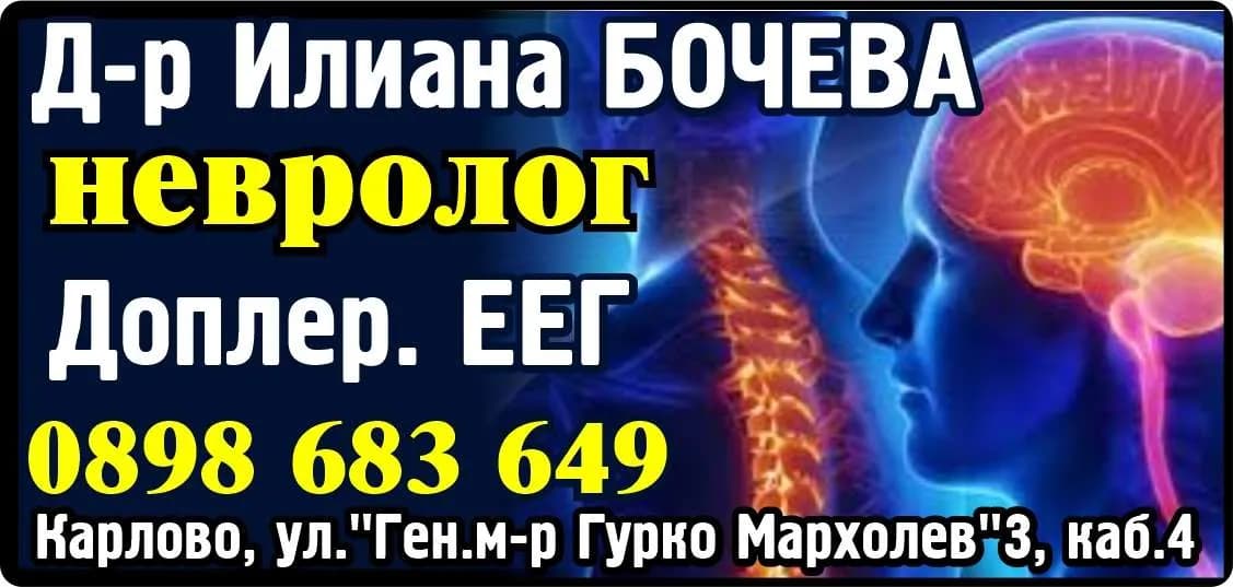 Амбулатория за индивидуална практика за специализирана медицинска помощ по неврология- Д-р Илиана Бочева - Осъществяване на специализирана извънболнична медицинска помощ, съгласно чл. 11 от Закона за лечебни…