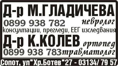 АМБУЛАТОРИЯ ЗА ИНДИВИДУАЛНА ПРАКТИКА ЗА СПЕЦИАЛИЗИРАНА МЕДИЦИНСКА ПОМОЩ ПО НЕВРОЛОГИЯ - Д-Р МИМА КОЛЕВА - Осъществяване на специализирана извънболнична медицинска помощ по неврология, съгласно чл. 11 от Зак…